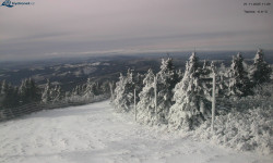 Lysá hora, pohled na západ