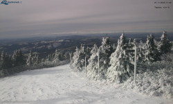 Lysá hora, pohled na západ