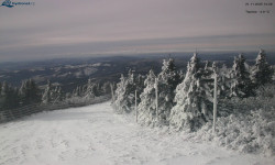 Lysá hora, pohled na západ