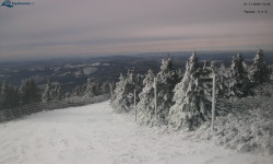 Lysá hora, pohled na západ