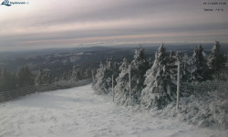 Lysá hora, pohled na západ