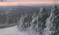 Lysá hora, pohled na západ