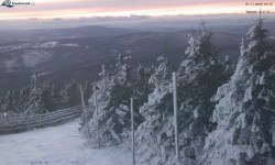 Lysá hora, pohled na západ