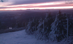 Lysá hora, pohled na západ