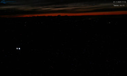 Lysá hora, pohled na západ