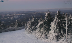 Lysá hora, pohled na západ