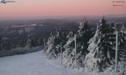 Lysá hora, pohled na západ