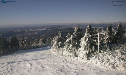 Lysá hora, pohled na západ