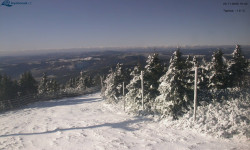 Lysá hora, pohled na západ