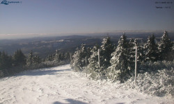 Lysá hora, pohled na západ