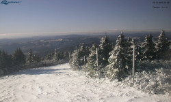 Lysá hora, pohled na západ
