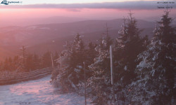 Lysá hora, pohled na západ