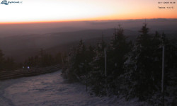 Lysá hora, pohled na západ