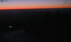 Lysá hora, pohled na západ