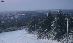 Lysá hora, pohled na západ