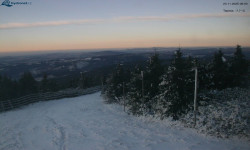 Lysá hora, pohled na západ