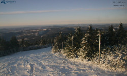Lysá hora, pohled na západ