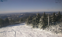 Lysá hora, pohled na západ