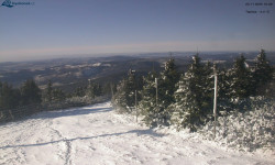 Lysá hora, pohled na západ