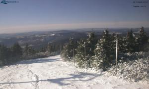 Město Rokytnice nad Jizerou - Lysá hora, pohled na západ - 23.11.2025 v 11:15 Město Rokytnice nad Jizerou - Lysá hora, pohled na západ - 23.11.2025 v 11:15