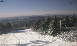 Lysá hora, pohled na západ