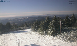 Lysá hora, pohled na západ