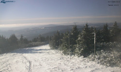 Lysá hora, pohled na západ