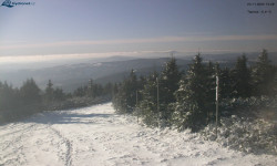 Lysá hora, pohled na západ