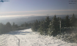 Lysá hora, pohled na západ