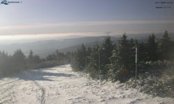 Lysá hora, pohled na západ