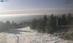 Lysá hora, pohled na západ