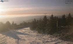 Lysá hora, pohled na západ