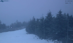 Lysá hora, pohled na západ