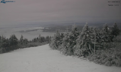 Lysá hora, pohled na západ