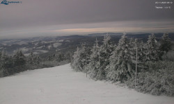 Lysá hora, pohled na západ