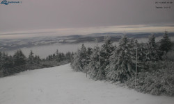 Lysá hora, pohled na západ