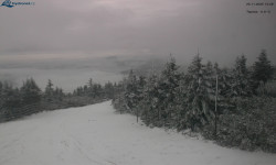 Lysá hora, pohled na západ