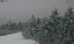 Lysá hora, pohled na západ