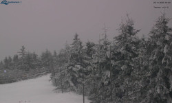 Lysá hora, pohled na západ