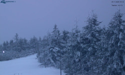 Lysá hora, pohled na západ