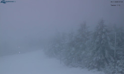 Lysá hora, pohled na západ