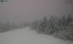 Lysá hora, pohled na západ