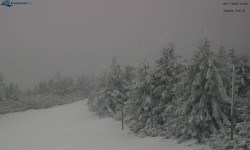 Lysá hora, pohled na západ