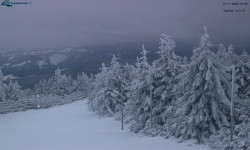 Lysá hora, pohled na západ