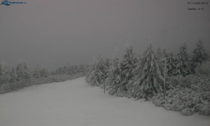 Město Rokytnice nad Jizerou - Lysá hora, pohled na západ - 27.11.2025 v 08:15 Město Rokytnice nad Jizerou - Lysá hora, pohled na západ - 27.11.2025 v 08:15