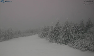 Město Rokytnice nad Jizerou - Lysá hora, pohled na západ - 27.11.2025 v 08:45 Město Rokytnice nad Jizerou - Lysá hora, pohled na západ - 27.11.2025 v 08:45