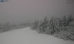 Město Rokytnice nad Jizerou - Lysá hora, pohled na západ - 27.11.2025 v 11:45 Město Rokytnice nad Jizerou - Lysá hora, pohled na západ - 27.11.2025 v 11:45