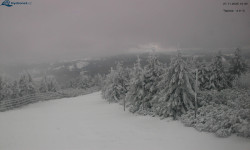 Lysá hora, pohled na západ