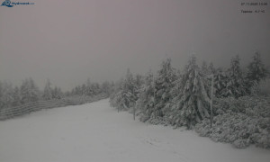 Město Rokytnice nad Jizerou - Lysá hora, pohled na západ - 27.11.2025 v 13:45 Město Rokytnice nad Jizerou - Lysá hora, pohled na západ - 27.11.2025 v 13:45