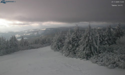 Lysá hora, pohled na západ